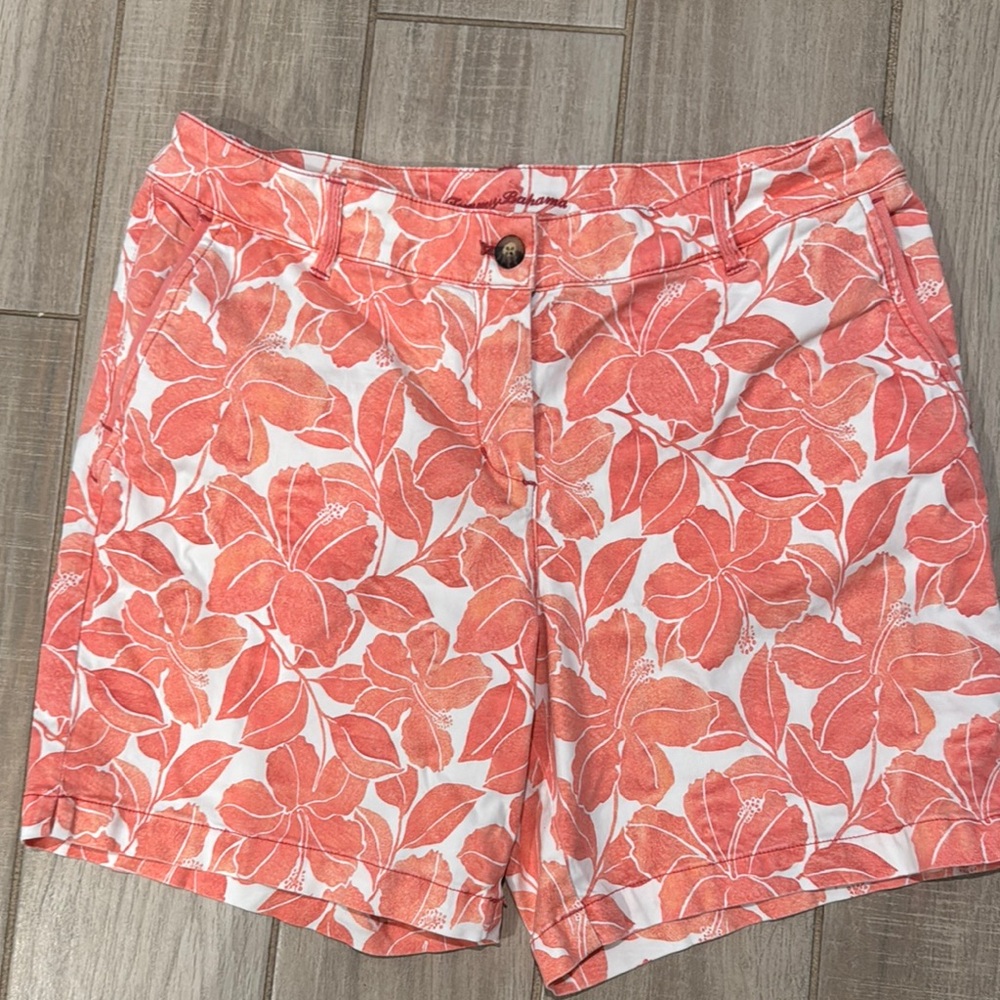Tommy Bahama Floral Women's Shorts in Coral by Tommy Bahama